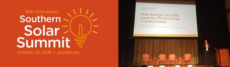 Keynote presentation at the Southern Solar Summit