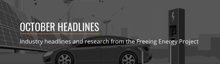 October Clean Energy Headlines
