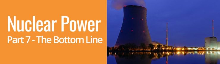 The bottom line on nuclear power – high costs and safety concerns darken its future (Part 7)