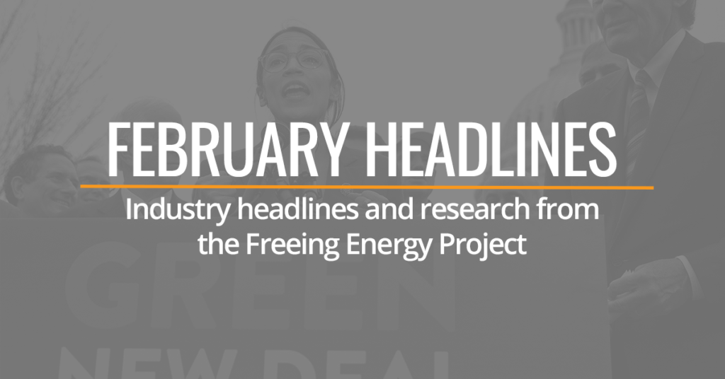 February Clean Energy Headlines
