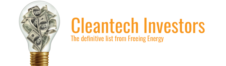 Creating the definitive list of cleantech investment firms